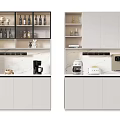 Modern Wine Cabinet With Glass Door Wine Bottles Decorative Items White Cabinets And Appliances