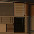 Various Window Blinds In Different Colors And Styles For Home Interior Design 3d model