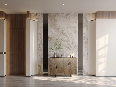 Modern Entrance High Entrance 3d model