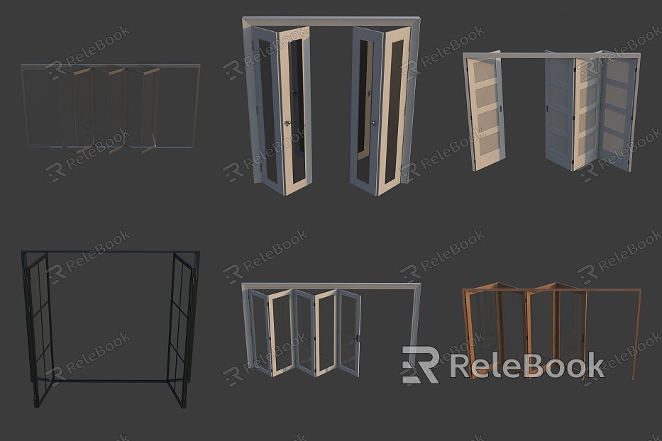 Balcony Folding Door Screen model