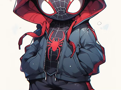 Spider-Man Cinema Art Device Internet Red Art Device Shopping Mall Art Device Interactive Internet Red Device 3d model