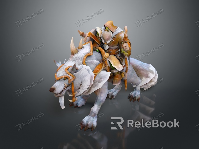 Wolf Cartoon Wolf Animation Wolf Animation Wolf Wolf Big Bad Wolf Wolf Warrior Cartoon Character Cartoon Animal model