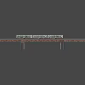 Silver Passenger Train With Large Glass Windows And Multiple Carriages On Railway Tracks