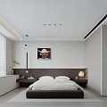 Modern Minimalist Bright Living And Dining Room Interior Design With Comfortable Sofas And Art Decorations