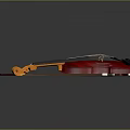 Violin Cartoon Violin Animation Violin Instrument String Western Instrument 3d model