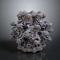 3D Printed Medical Device Component with Complex Structural Design Precision Engineered for Surgical Applications