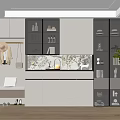 Modern Entryway Hallway Design With White Cabinets Storage Hooks Decor Shelves Green Plant And Bench