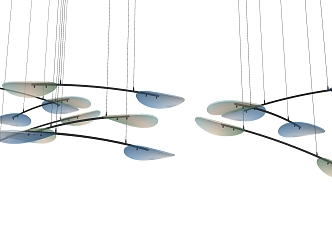 Modern Chandelier Decorative Chandelier 3d model