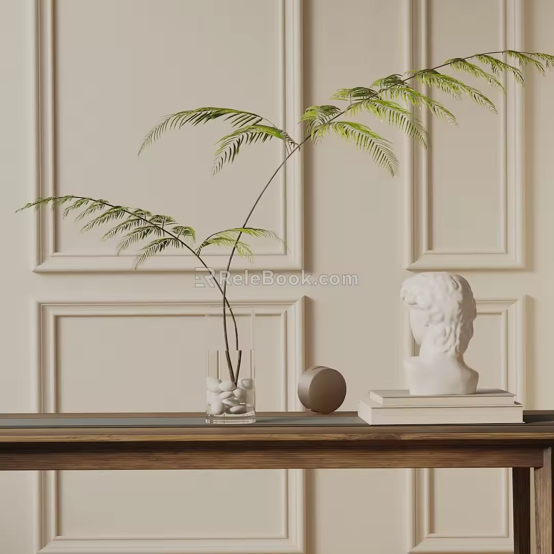 Modern ornaments combination 3d model