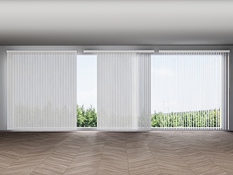 Modern Curtain Dream Curtain Blind 3d model