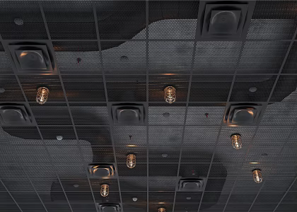 suspended ceiling 3d model