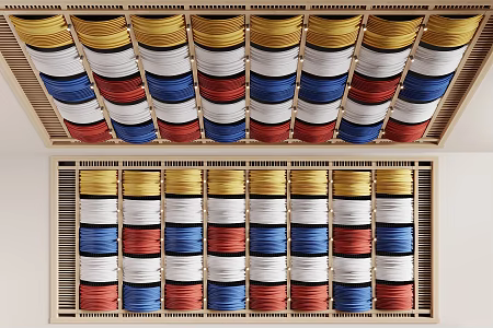 Cloth ceiling 3d model