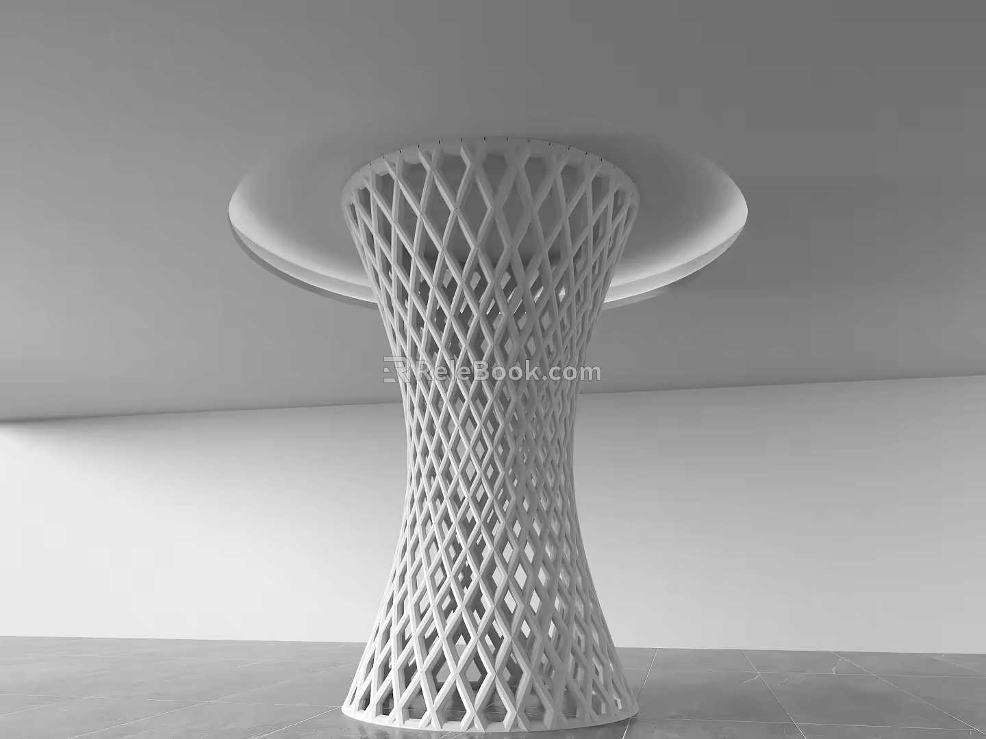 Modern Column 3d model