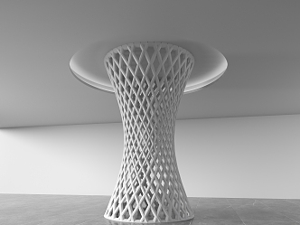 Modern Column 3d model