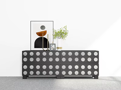 Side Cabinet Entrance Cabinet Side Cabinet Decoration Sideboard Cabinet Storage Cabinet Decorative Cabinet Side Cabinet 3d model