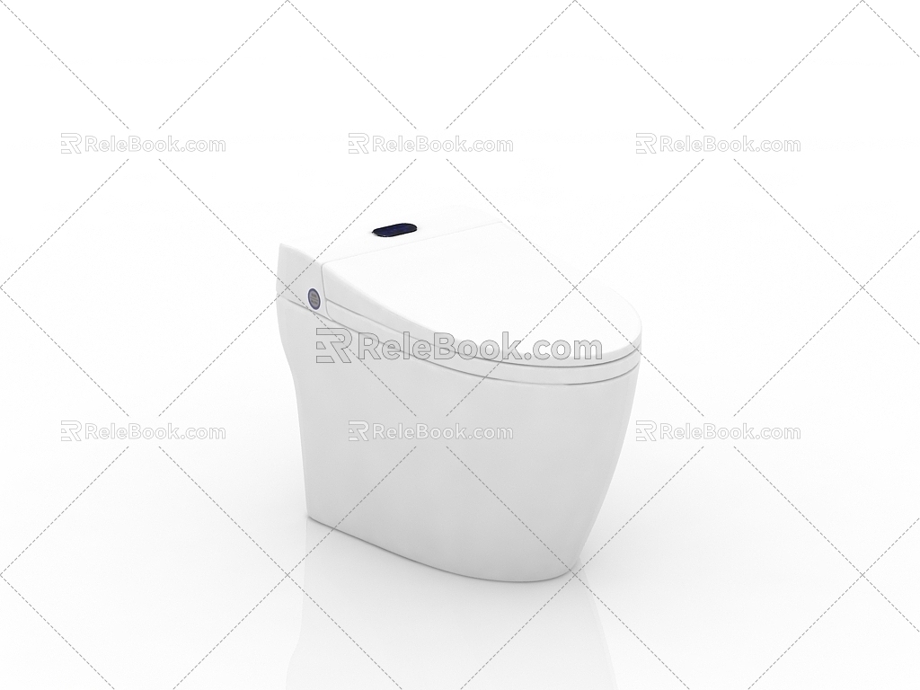 Modern Smart Toilet Smart Toilet 3d model