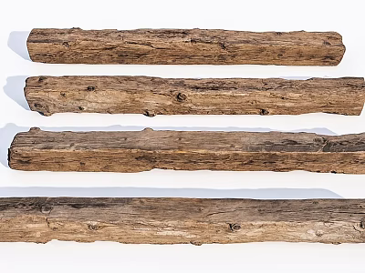 Natural Stone And Wood Materials For Rustic Interior Design Projects 3d model