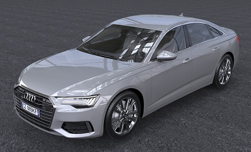 Hyundai Audi A6L Car Luxury Sedan 3d model