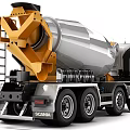 SCANIA Heavy Duty Concrete Mixer Truck With Large Mixing Drum For Construction