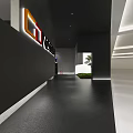 Modern Open Concept Kitchen Interior Design With Island Counter Cabinets And Lighting