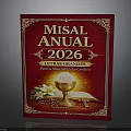 Engraved Catholic Missal 2026 Cover With Chalice Open Book Lily And Rosary