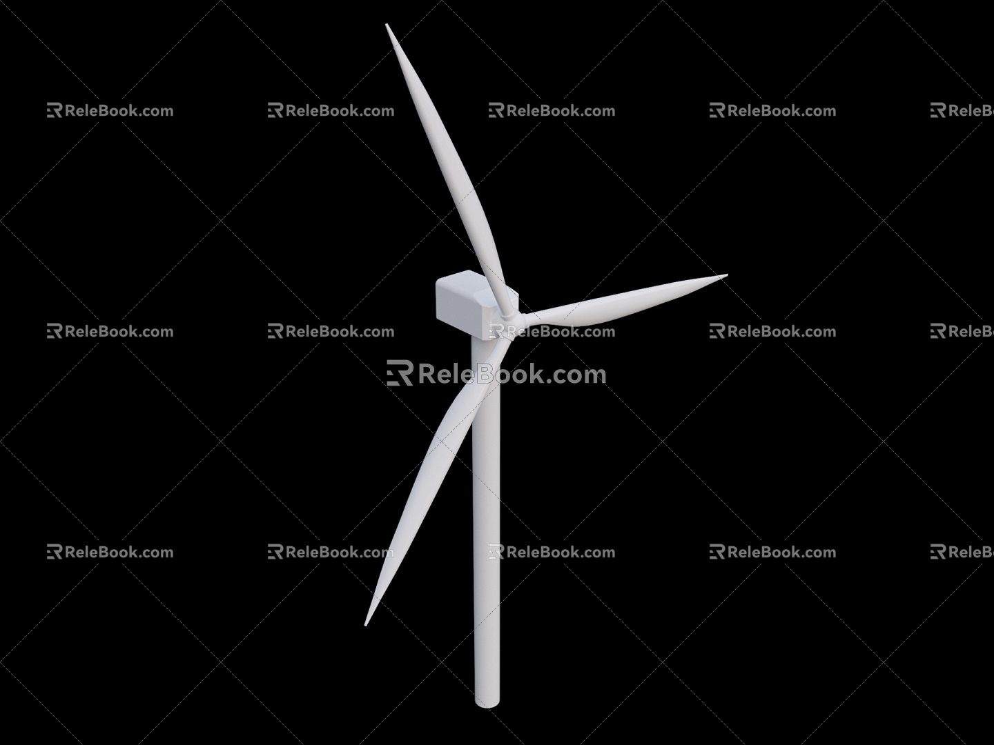 Wind Turbine 3d model