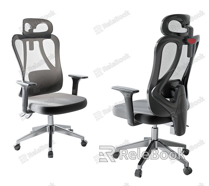 Modern office chair model