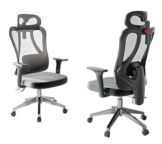 Modern office chair 3d model