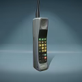 Handheld Digital Communication Device With Antenna Keypad And Display Screen For Mobile Use 3d model