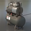 Heavy Duty Industrial Air Compressor with Steel Tank Pressure Gauge and Safety Valve