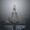 Multi-function Tool Multi-function Knife Multi-function Dagger Sword Knife Bayonet Knife Magic Dagger 3d model