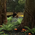 Big Tree Forest Landscape Forest Landscape Ancient Tree Plant Landscape Trees Vegetation 3d model