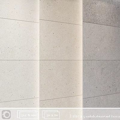 Building Components Showcasing Various Colored Textured Panels For Interior Design Projects 3d model