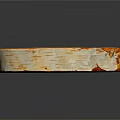 Natural Round Wood Slice With Visible Tree Rings And Smooth Natural Texture