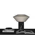 Modern Stone Art Table Lamp 3d model