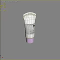Elegant Lancôme TRESOR ROSE Cosmetic Product With Green Tube And Purple Base