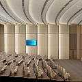 Modern Conference Hall Report Hall 3d model