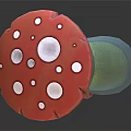 Modern Potion Magic Mushroom Potion Mushroom Potion 3d model