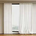 White Sheer Curtains For Window With Lightweight Fabric And Natural View