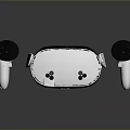 VR Headset With Controllers For PC Gaming Delivering Immersive Virtual Reality Experience