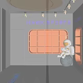 Modern Fitness Gym Space With Training Area Workout Equipment And Rest Seating Area