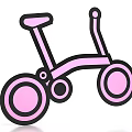Cute Pink Bicycle Themed Photo Check In Spot For Family And Kids