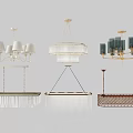 Modern Contemporary Chandelier Styles With Glass Shades Metal Frames And Crystal Details