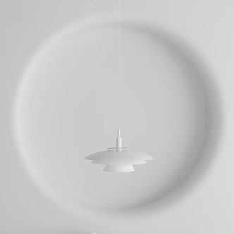 Modern chandelier 3d model
