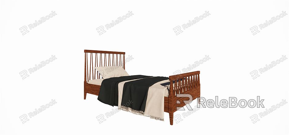 Modern Single Bed model