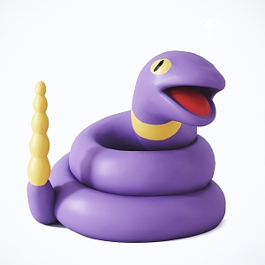 Modern Toy Pokemon Appa Snake Toy Doll 3d model