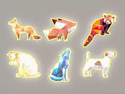 Modern Wall Lamp Home Animal Head Illustration Wall Lamp Combination Cartoon Animal Wall Lamp Combination Creative Art Animal Wall Lamp 3d model