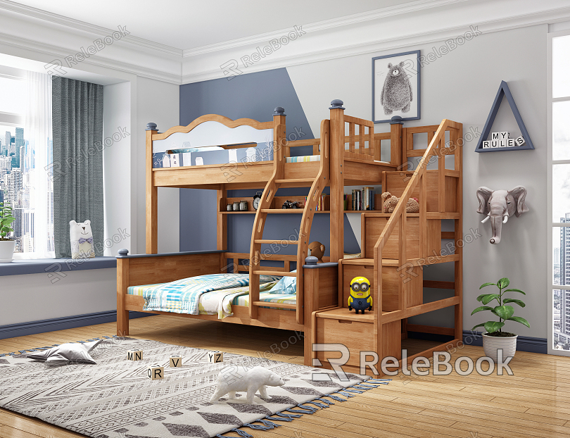 Modern Children's Room model