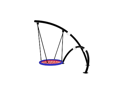 Swing Children's Swing Outdoor Swing Venue Swing Swing Rack 3d model