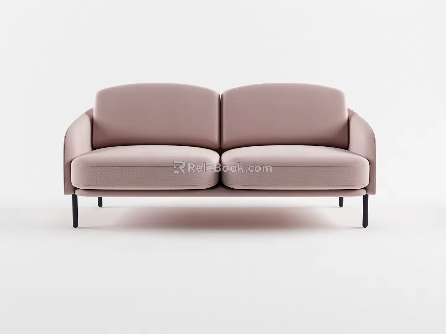 Modern Double Sofa Avant-garde Fabric Yanling Two-person Three-person Sofa 3d model